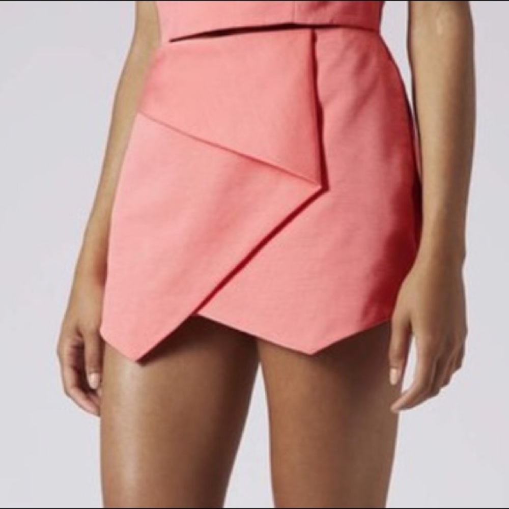 Topshop envelope skort